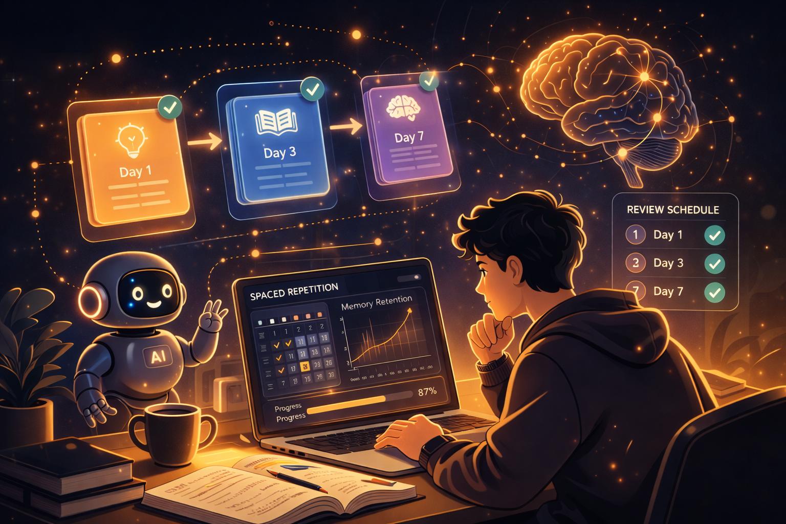 How Spaced Repetition Works